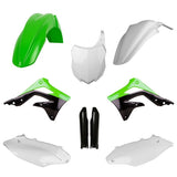 Kit de Plásticos POLISPORT FULL KIT KAWASAKI KX 450F 13-15 Cor Original