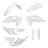 Kit de Plásticos POLISPORT FULL KIT HUSQVARNA TE 150/250/300 24-25, FE 250/350/450/501 24-25 Branco