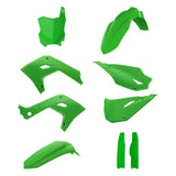 Kit de Plásticos POLISPORT RESTYLING KAWASAKI KX 125/250 03-08 Look 2026 Verde