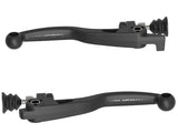 Par Manetes Inquebráveis POLISPORT APT HUSQVARNA Preto (MAGURA)