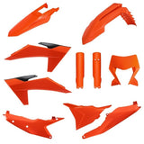 Kit de Plásticos POLISPORT FULL KIT KTM EXC 150/250/300 24-25 Laranja