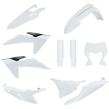 Kit de Plásticos POLISPORT FULL KIT KTM EXC 150/250/300 24-25, EXC-F 250/350/450/500 24-25 Branco