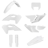 Kit de Plásticos POLISPORT FULL KIT HUSQVARNA TE 125/150/250/300, FE 250/350/450/501 24-25 Branco