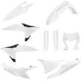 Kit de Plásticos POLISPORT FULL KIT KTM EXC 150/250/300 26, EXC-F 250/350/450/500 26 Branco