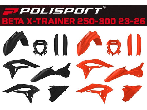 Kit de Plásticos POLISPORT FULL KIT BETA X-TRAINER 250/300 23