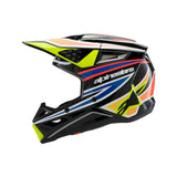 Capacete Infantil ALPINESTARS S-M3 WURX Preto/Amarelo/Azul 2026