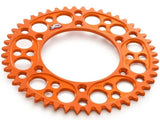 Cremalheira Alumínio RENTHAL GP KTM EXC/EXC-F/SX/SX-F 125-530 03-25 Laranja