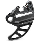 Protecção Disco Traseiro Alumínio c/Suporte de Pinça KTM EXC 150/250/300 24, EXC-F 250/350/450/500 24 Preto
