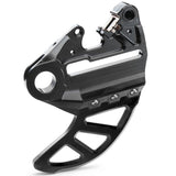 Protecção Disco Traseiro Alumínio c/Suporte de Pinça HUSQVARNA FC/TC 23-24, FE/TE 24 Preto