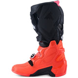 Botas ALPINESTARS TECH 7 Preto/Vermelho Flúor/Rosa Flúor 2026 3