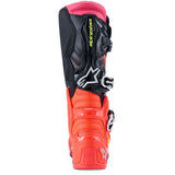 Botas ALPINESTARS TECH 7 Preto/Vermelho Flúor/Rosa Flúor 2026 4