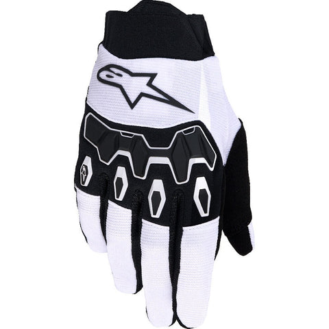 Luvas ALPINESTARS FULL BORE V2 Cinza Claro/Preto 1