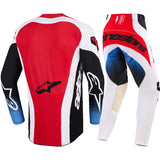 ALPINESTARS TECHSTAR KNIF Preto/Branco/Vermelho 2