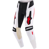 ALPINESTARS TECHSTAR KNIF Preto/Branco/Vermelho 5