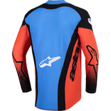 Conjunto ALPINESTARS TECHSTAR KNIF Laranja/Preto/Azul 4