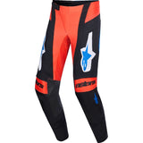 Conjunto ALPINESTARS TECHSTAR KNIF Laranja/Preto/Azul 5