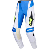 Conjunto ALPINESTARS TECHSTAR KNIF Azul/Preto/Amarelo Flúor 5