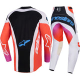 ALPINESTARS TECHSTAR KNIF Cinza Claro/Laranja Flúor/Preto 2