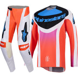 ALPINESTARS TECHSTAR KNIF Cinza Claro/Laranja Flúor/Preto 1