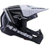 Capacete ALPINESTARS SM3 RADIUM ECE06 Preto/Branco/Cinza 5