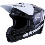 Capacete ALPINESTARS SM3 RADIUM ECE06 Preto/Branco/Cinza 1