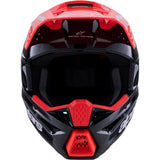 Capacete ALPINESTARS SM3 RADIUM ECE06 Preto/Vermelho/Branco 2026