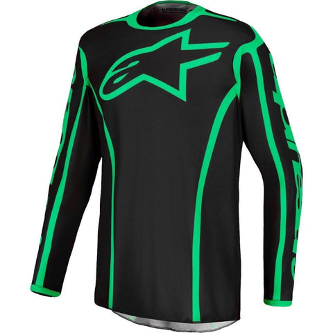 ALPINESTARS FLUID APEX V2 Black/Green Fluor 2027 2