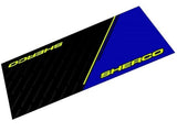 Tapete Ecológico HURLY Sherco 200x80 cm Azul/Preto