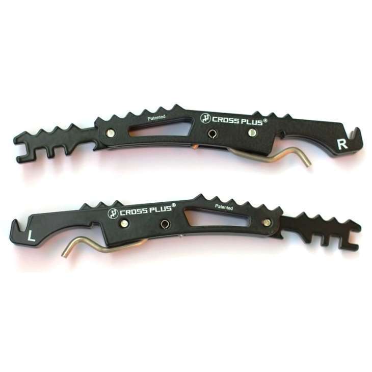 Pousa-pés para Passageiro CROSS PLUS KTM FREERIDE 250F 18-19, FREERIDE 250R 14-17, FREERIDE 350 12-17 Azul, Laranja ou Preto