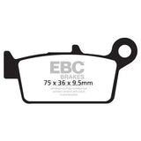 Pastilhas Travão Trás EBC FA131R 1