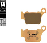 Pastilhas de Travão de Trás GALFER Sinterizadas para HUSQVARNA 14-25 (ver modelos)