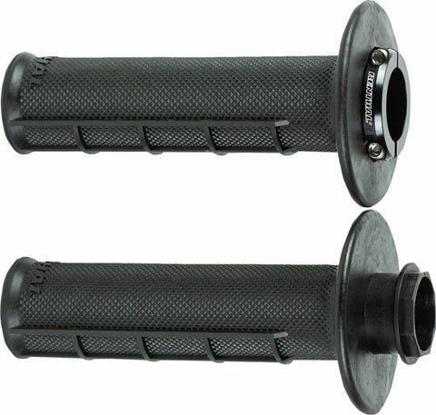 Punhos RENTHAL LOCK-ON MX R-WORKS HALF WAFFLE ULTRATACKY SOFT