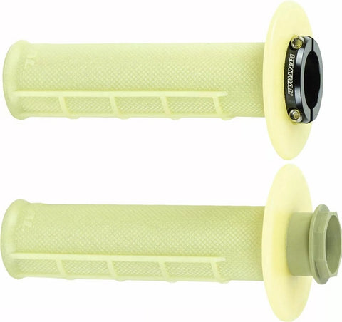 Punhos RENTHAL LOCK-ON MX R-WORKS HALF WAFFLE ARAMID