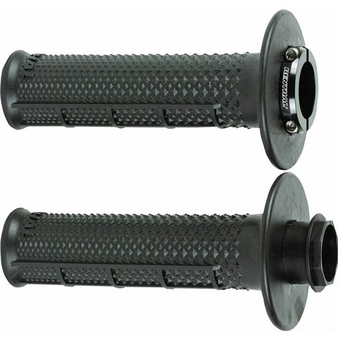 Punhos RENTHAL LOCK-ON MX R-WORKS HALF WAFFLE ULTRATACKY TAPERED SOFT