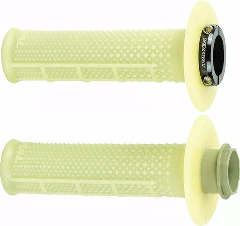 Punhos RENTHAL LOCK-ON MX R-WORKS HALF WAFFLE ARAMID TAPERED