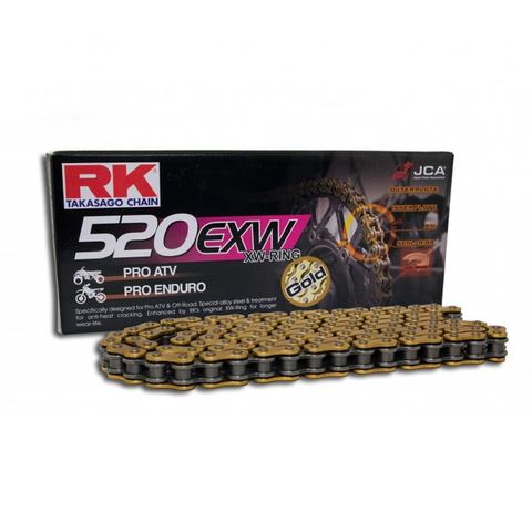 Corrente RK GB520EXW Dourada