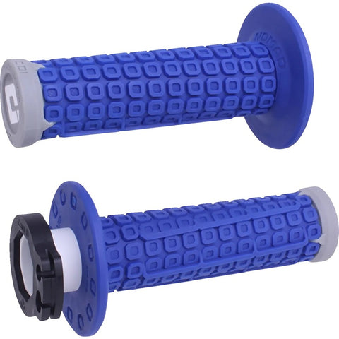 Punhos ODI NOMAD D3O® LOCK-ON Azul/Cinza