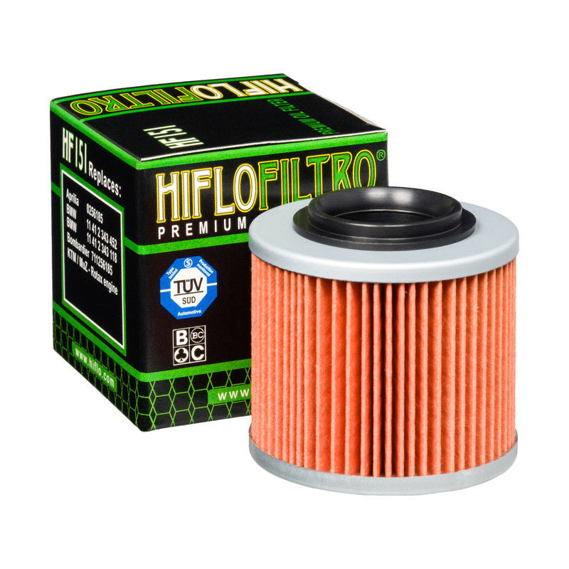 Filtro de Óleo HIFLOFILTRO HF151 para BMW F 650GS 00-07, G 650GS 09-16