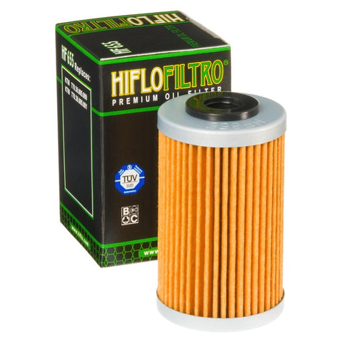 Filtro de Óleo HIFLOFILTRO HF655 KTM EXC-F 250 07-13, SX-F 250 06-12