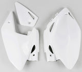 Tampas Laterais Traseiras UFO para HONDA CRF 450X 05-16 Branco