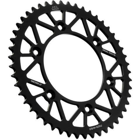 Cremalheira Alumínio Preto JT RACELITE HUSQVARNA 701 ENDURO 16-25, NORDEN 901 22-25