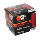 Filtro de Óleo KN-103 HONDA CRF 250L/RALLY 17-20, CRF 300L/RALLY 21-25