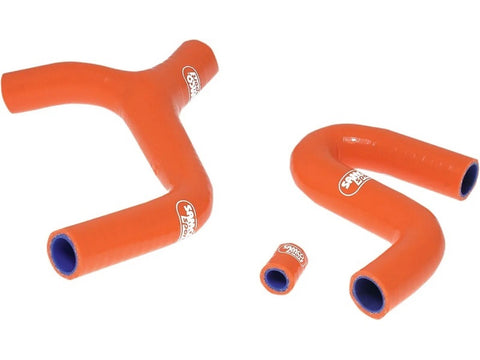 Tubos de Radiador SAMCO SPORT para KTM EXC-F 450/530 08-11 Laranja