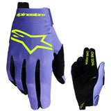 Luvas ALPINESTARS RADAR Purple/Yellow Fluo