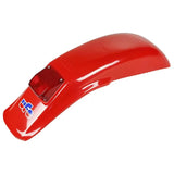 Guarda-lamas Traseiro UFO Universal Enduro 125/250/500cc 83-93 c/luz Vermelho