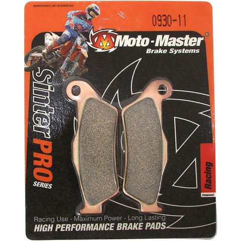 Pastilhas Travão Frente MOTO-MASTER SINTERPRO RACING GAS GAS MC 125/250/300/250F/350F/450F 21-26