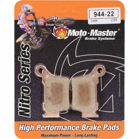 Pastilhas Travão Trás MOTO-MASTER OFFROAD NITRO SPORT KTM SX/SX-F e EXC/EXC-F 04-26 (ver modelos)