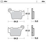 Pastilhas Travão Trás MOTO-MASTER OFFROAD NITRO GAS GAS EC 125 25, EC 250/300 21-25, EC 250F/350F 21-25, EC 450F/500F 24-25