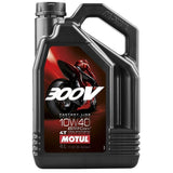 Óleo MOTUL 300V FACTORY LINE ROAD 4T 10W40 4 Litros