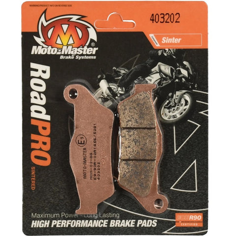 Pastilhas Travão Trás MOTO-MASTER ROADPRO SINTER 403202
